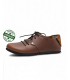 ZALLESHOP HANDMADE ORGANIC FASHION GROUP Women Barefoot Sneakers ZL MONTANA brown organic leather shoesFEMMES