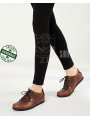 ZALLESHOP HANDMADE ORGANIC FASHION GROUP Women Barefoot Sneakers ZL MONTANA brown organic leather shoesDONNE