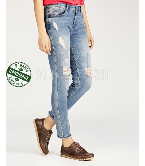 ZALLESHOP WOMEN Handmade Leather Barefoot ShoesDONNE