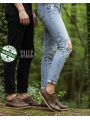 ZALLESHOP HANDMADE ORGANIC FASHION GROUP Men Handmade Leather Barefoot ShoesUOMINI
