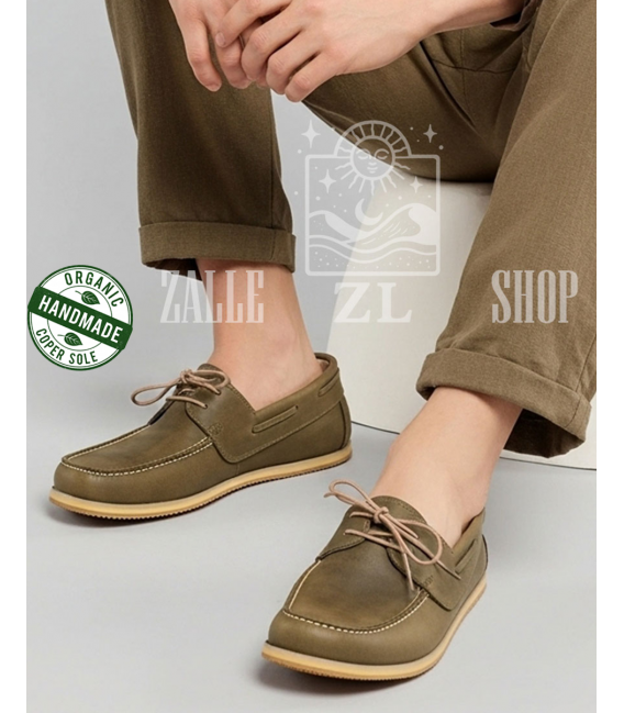 Handmade Leather Barefoot ShoesHOMMES