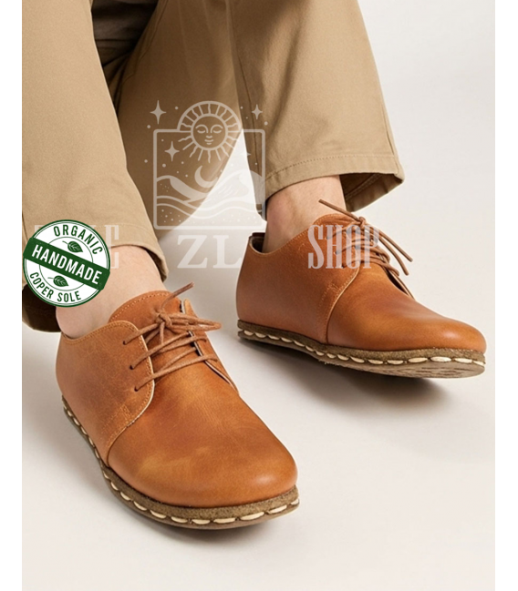 ZALLESHOPMen Barefoot Sneaker Crazy Classic BrownMEN