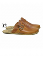 ZALLESHOP HANDMADE ORGANIC FASHION GROUP Women Barefoot Sneakers ZL MONTANA brown organic leather shoesChaussons
