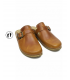 Women Barefoot Sneakers ZL MONTANA brown organic leather shoes