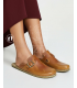 ZALLESHOP HANDMADE ORGANIC FASHION GROUP Women Barefoot Sneakers ZL MONTANA brown organic leather shoesChaussons