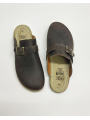 Women Barefoot Sneakers ZL MONTANA brown organic leather shoes