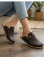 Women Barefoot Sneakers ZL MONTANA brown organic leather shoes